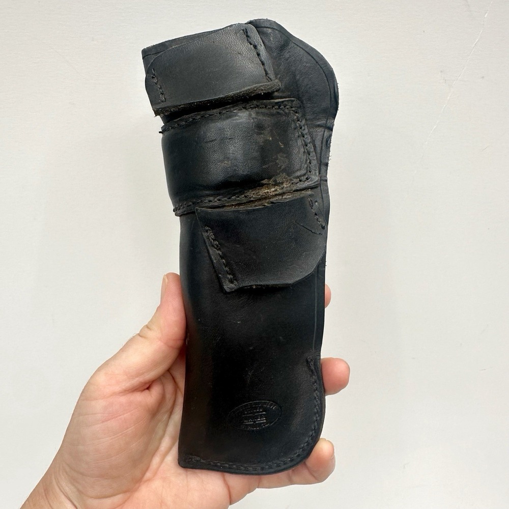 Vintage Classic Old West Styles Holster Black Leather out of El Paso Makers X